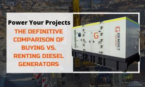 Power Your Projects in Perth, Western Australia -The Definitive Comparison of Buying vs Renting Diesel Generators