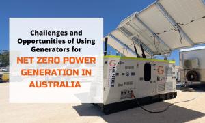 Challenges and opportunities of using generators for net zero power generation in australia